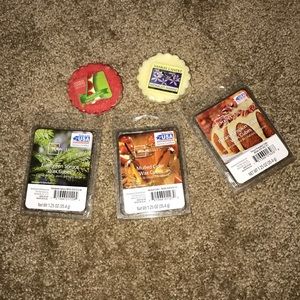 Wax from yankee candle